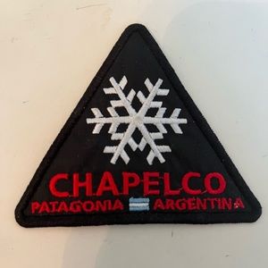 Chapelco Patagonia Argentina triangular patch